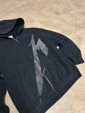 Vintage Metallica Sweatjacke Schwarz M