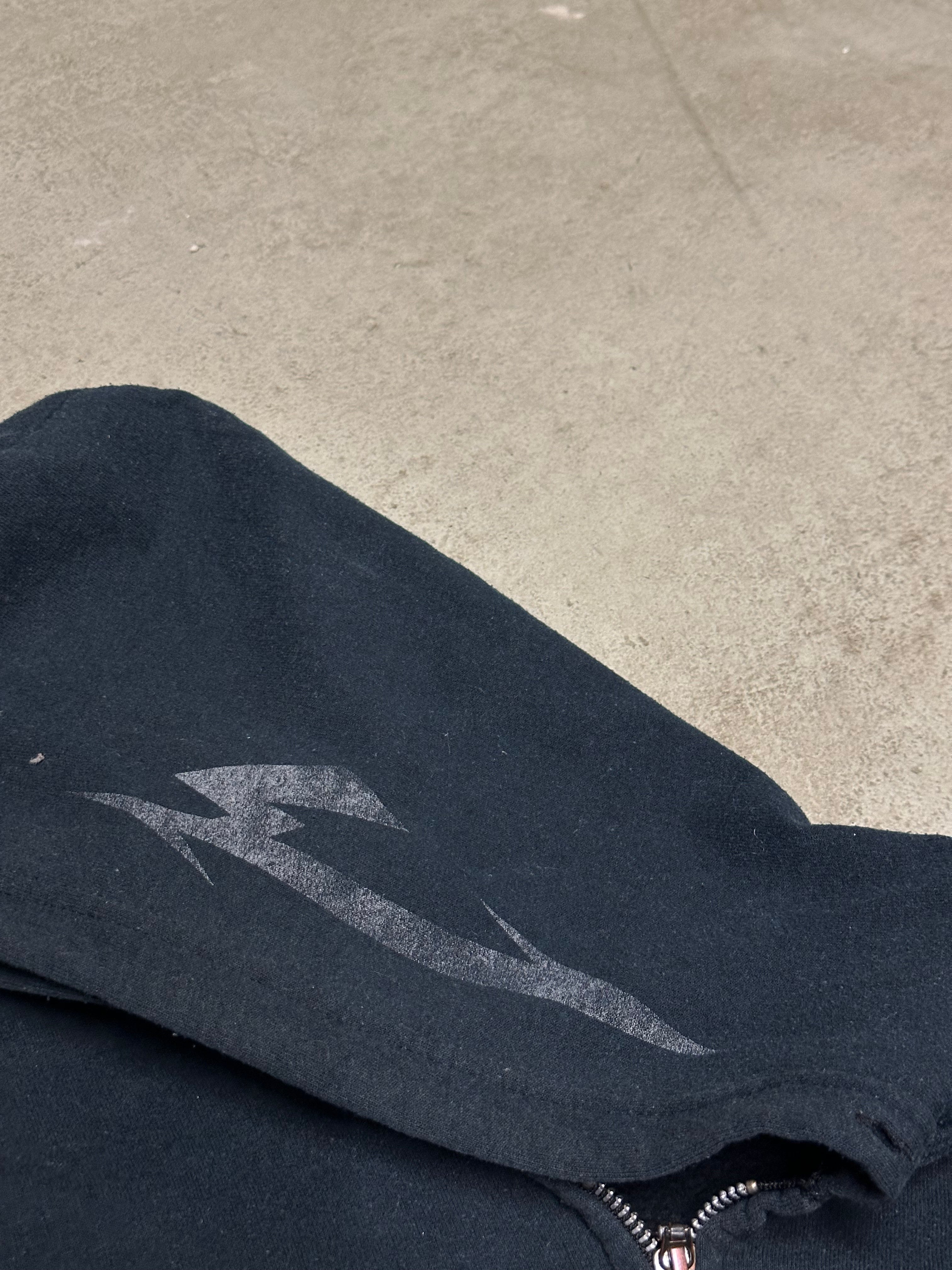 Vintage Metallica Sweatjacke Schwarz M