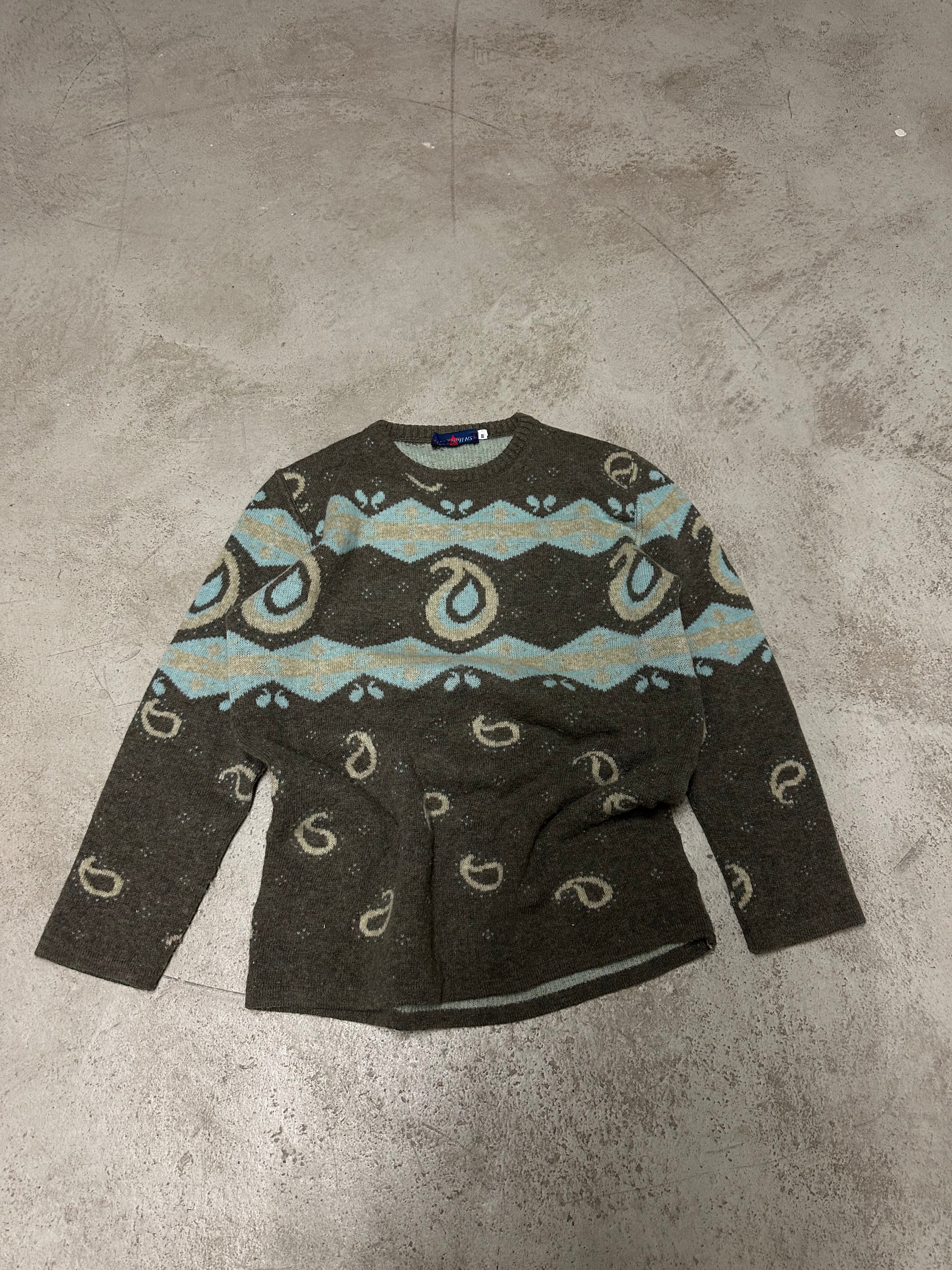 Vintage Les Copains Nazar Knitsweater Grün M