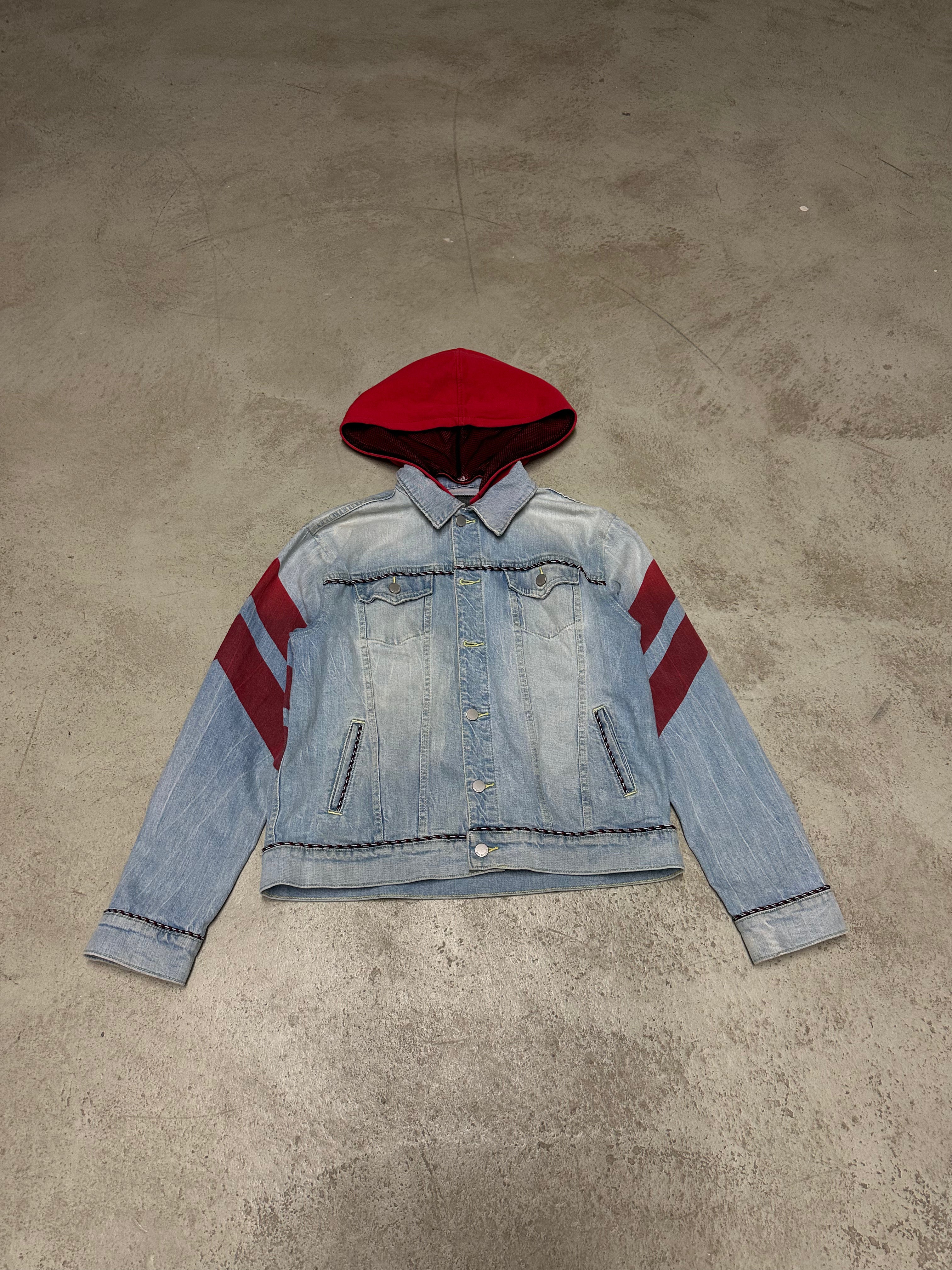 Vintage True Religion Jeansjacke Hellblau M