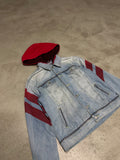 Vintage True Religion Jeansjacke Hellblau M