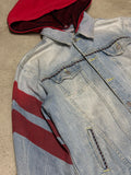 Vintage True Religion Jeansjacke Hellblau M