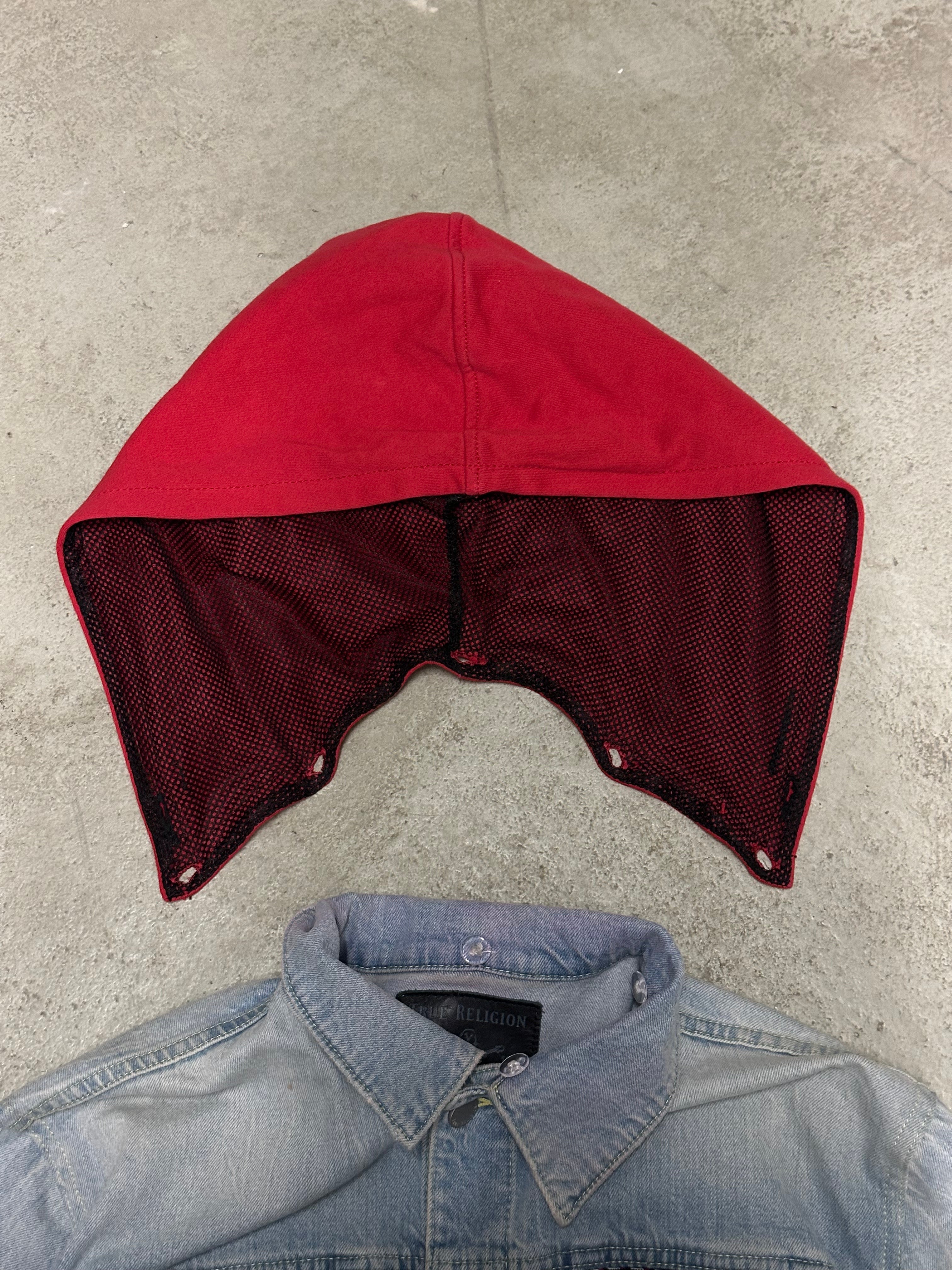 Vintage True Religion Jeansjacke Hellblau M