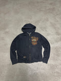 Vintage Lng Sweatjacke Grau S