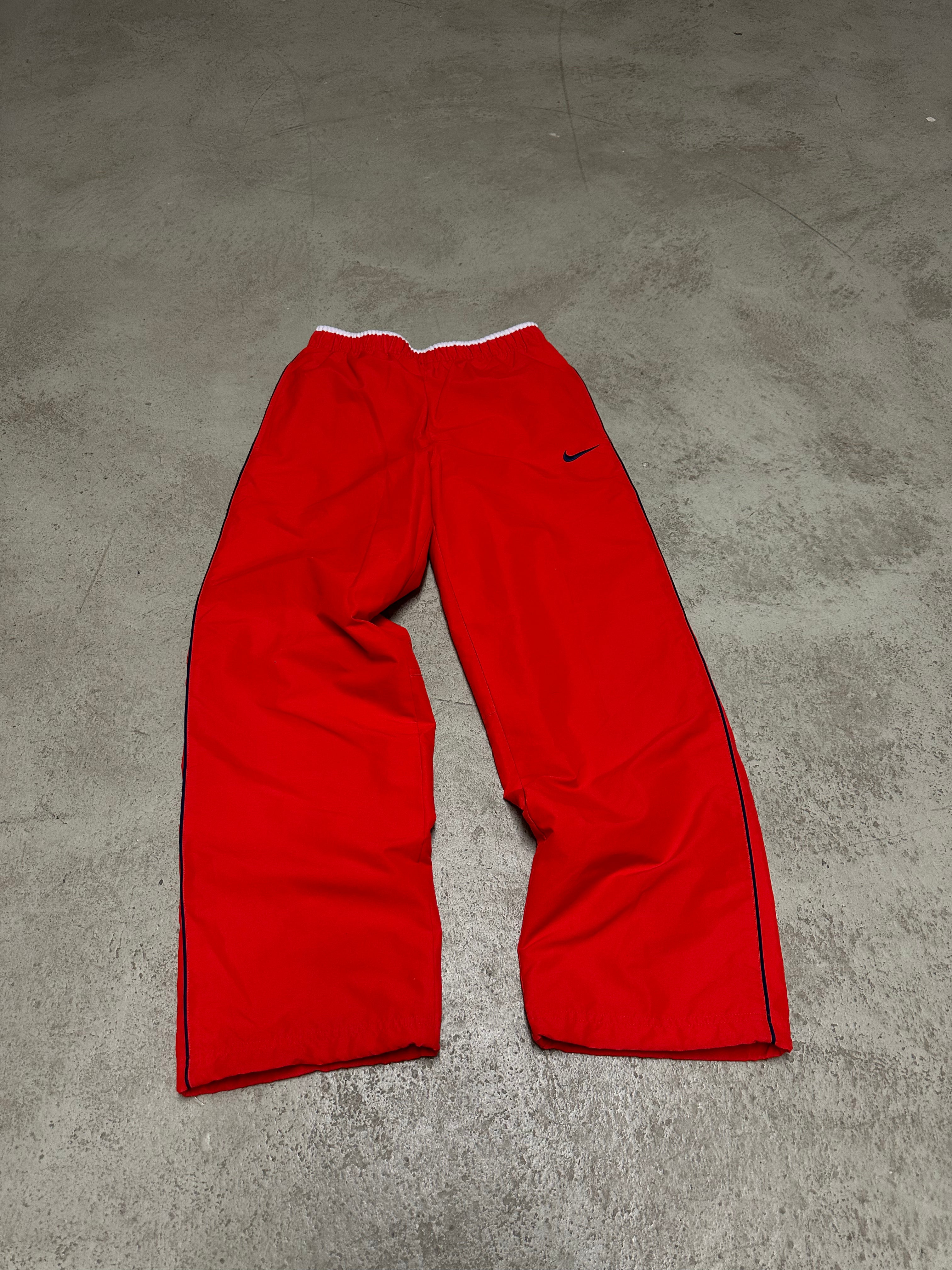 Vintage Nike Baggy Jogger Rot L (fällt wie S-M aus)