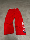 Vintage Nike Baggy Jogger Rot L (fällt wie S-M aus)