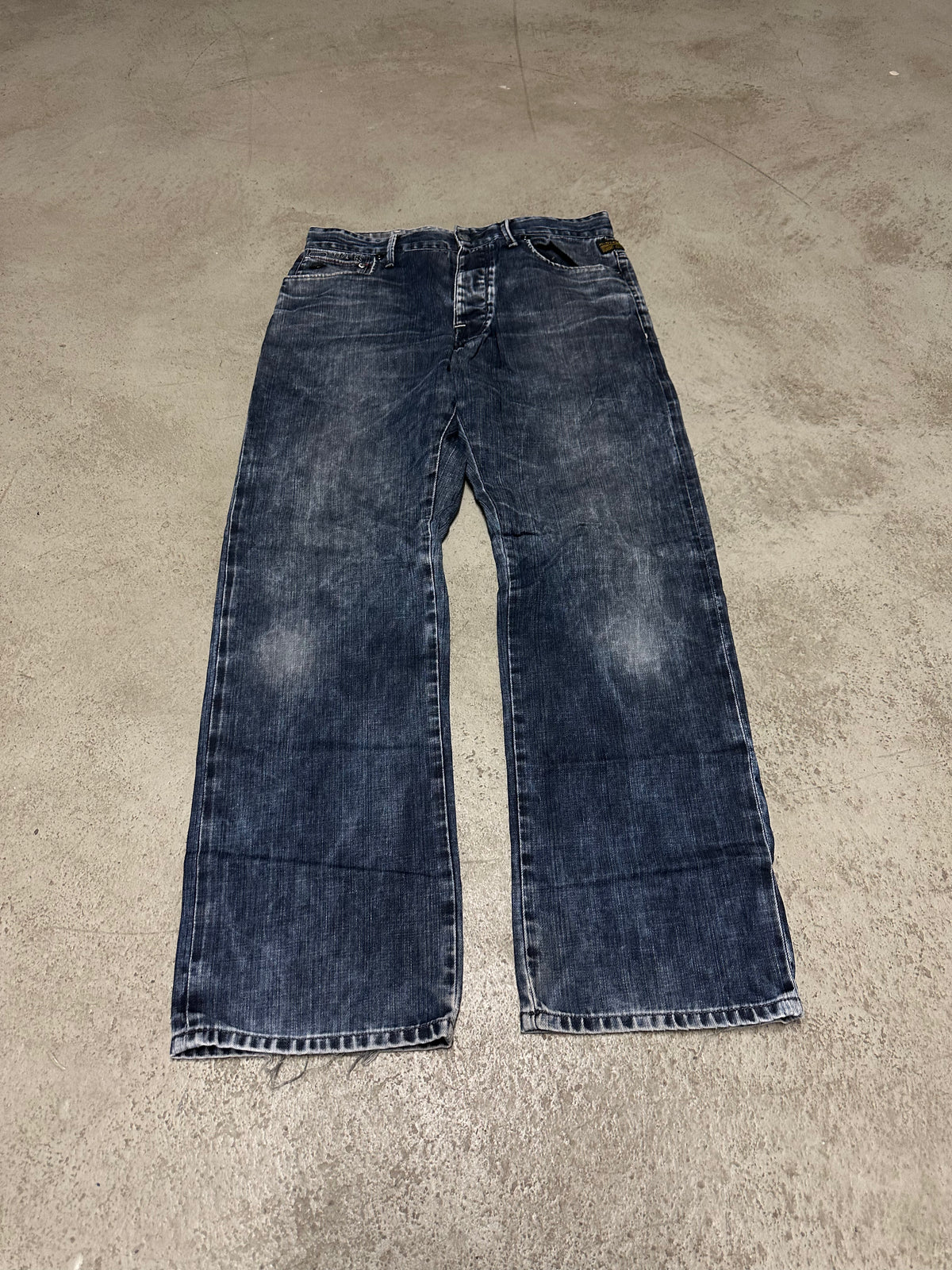 Vintage G-Star Raw Denim Wash Baggy Jeans W33 L32