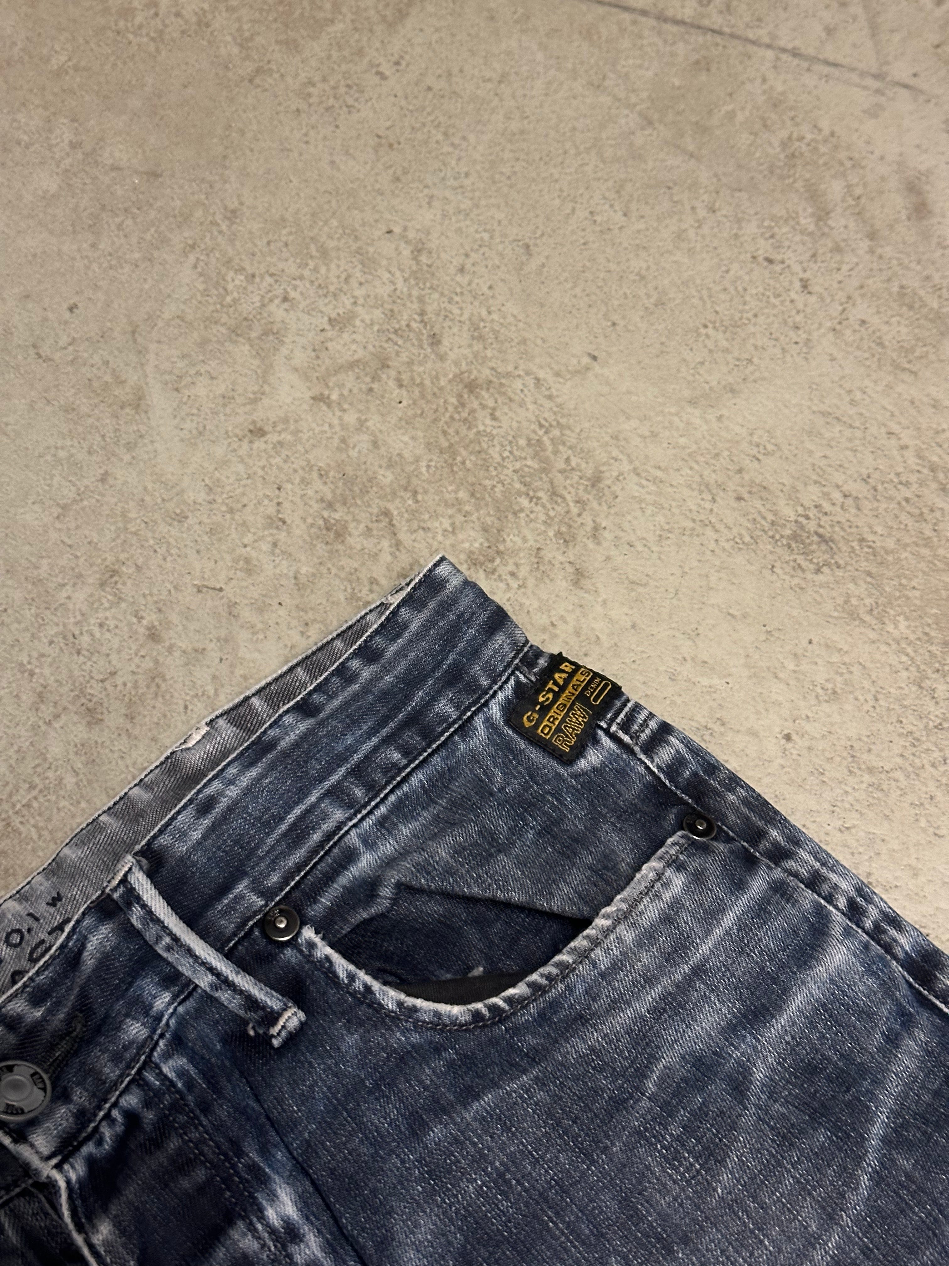 Vintage G-Star Raw Denim Wash Baggy Jeans W33 L32