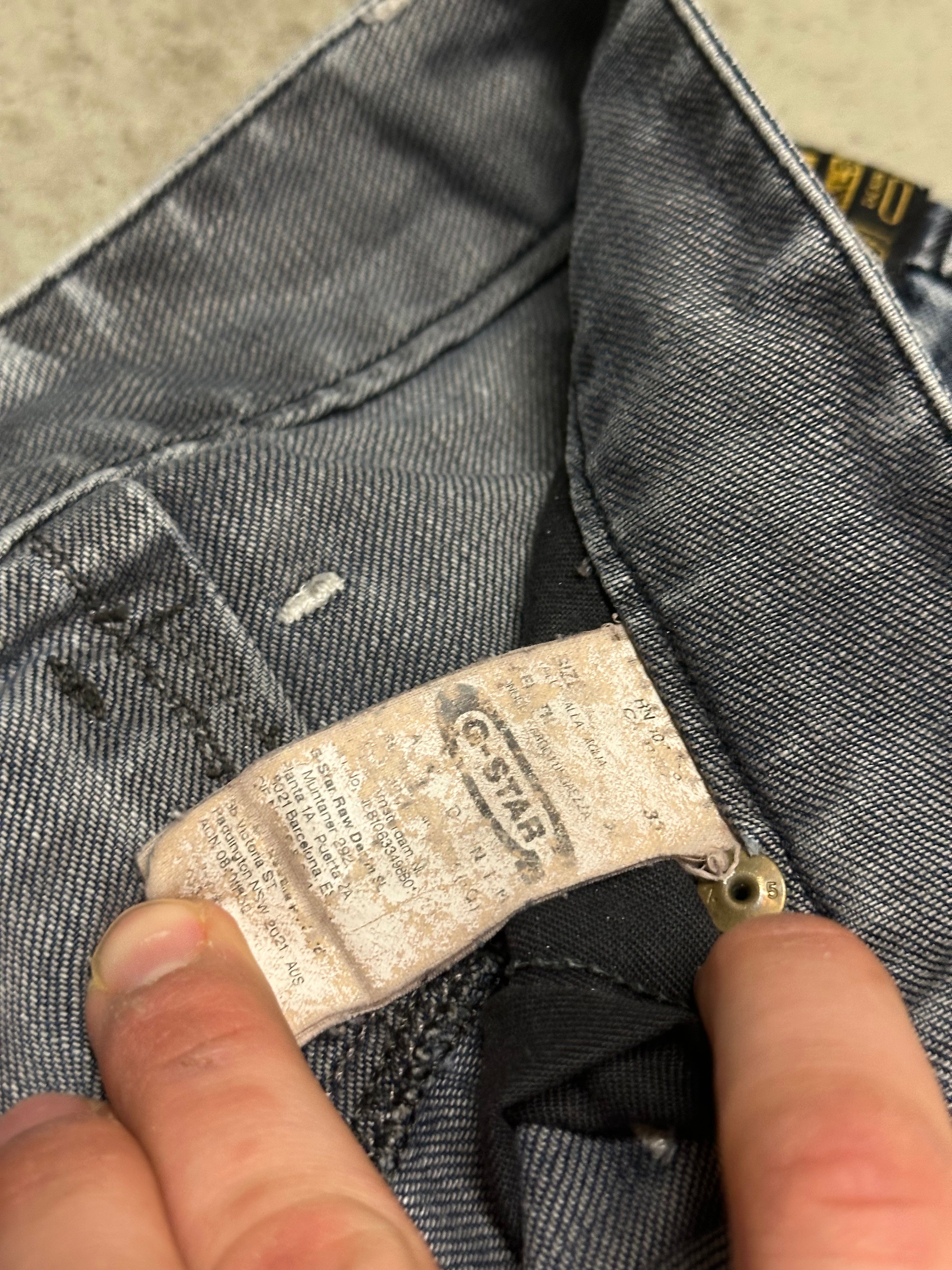 Vintage G-Star Raw Denim Wash Baggy Jeans W33 L32