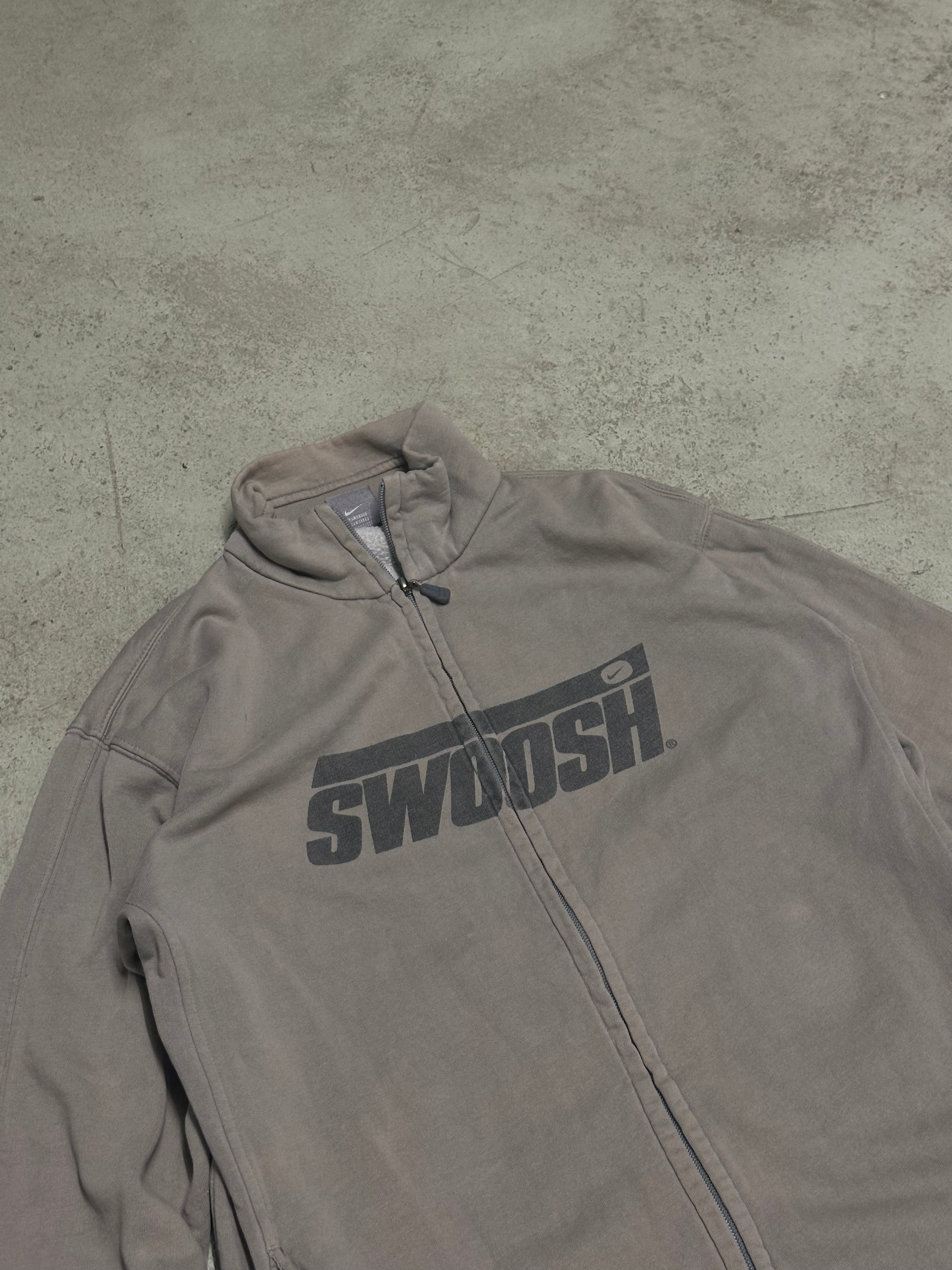 Vintage Nike Sweatjacke Grau L