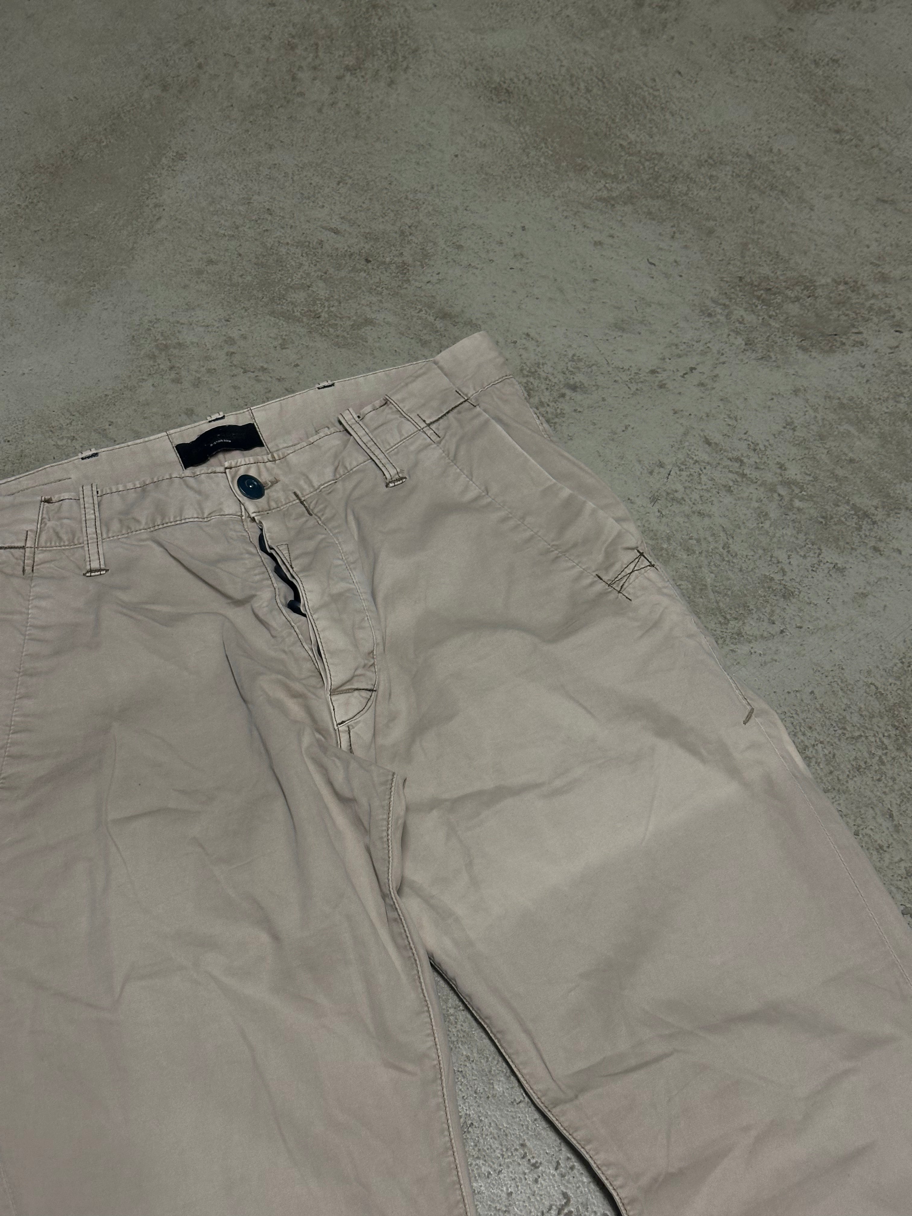 Vintage G-Star Raw Straight Fit Jeans Creme W30 L32