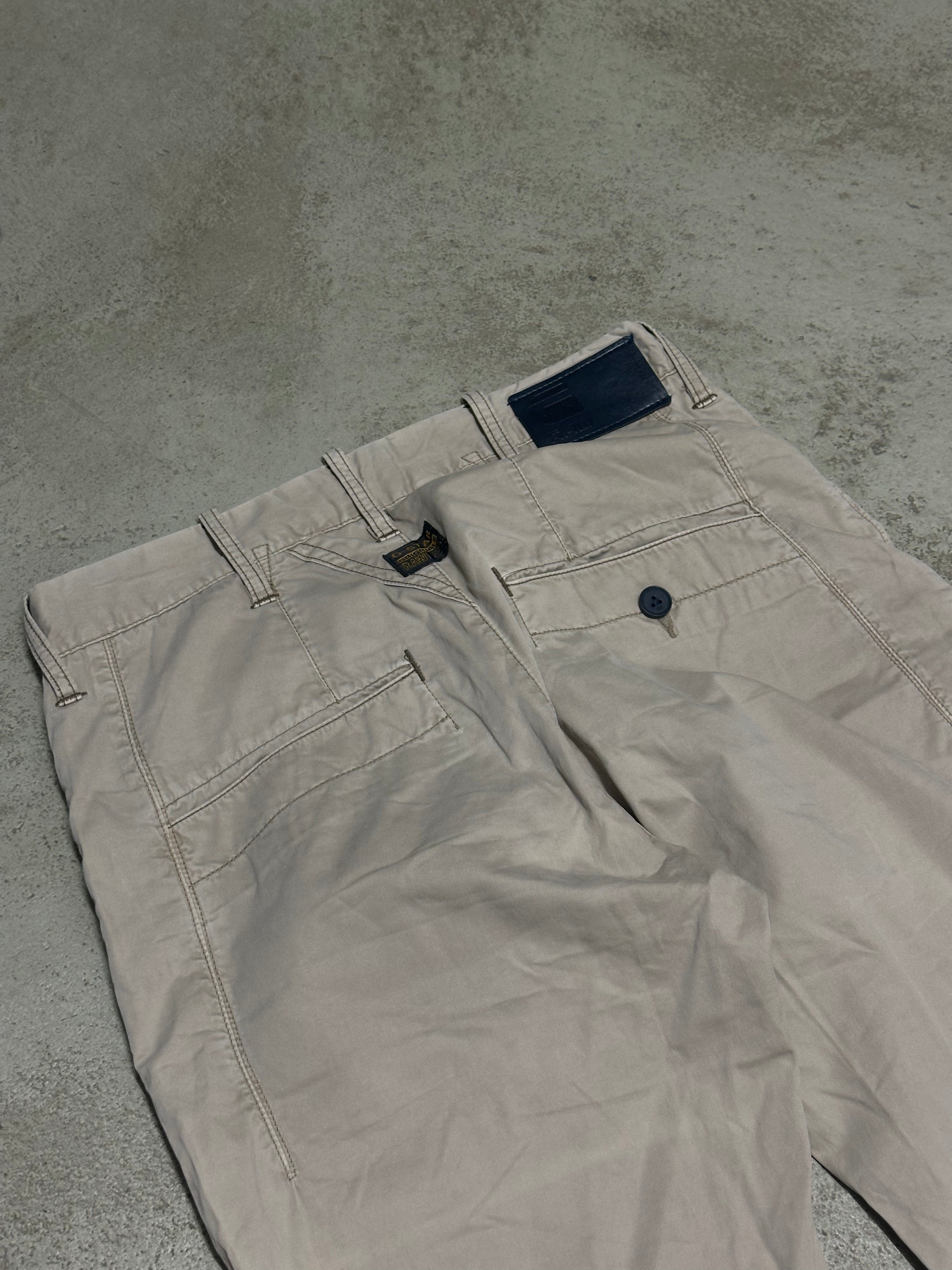 Vintage G-Star Raw Straight Fit Jeans Creme W30 L32