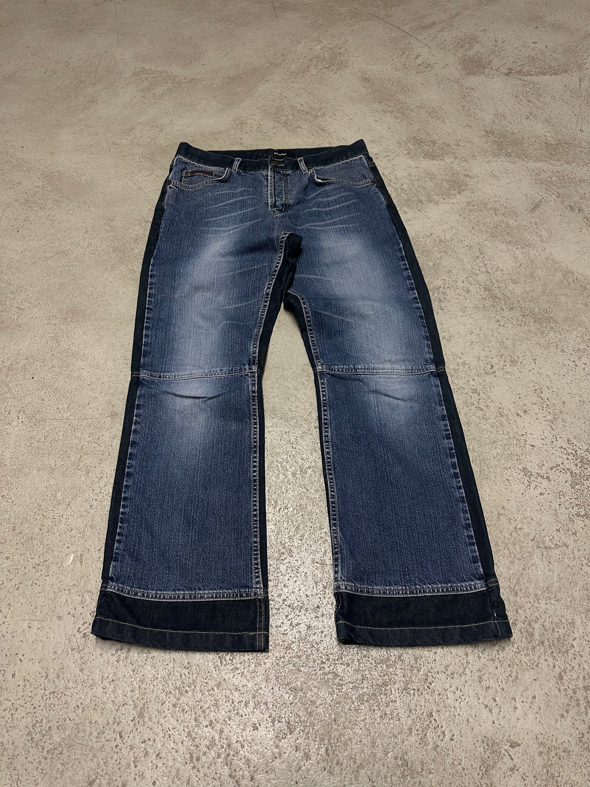 Vintage Blend Jeans-on-Jeans Baggy Fit – W34 L32