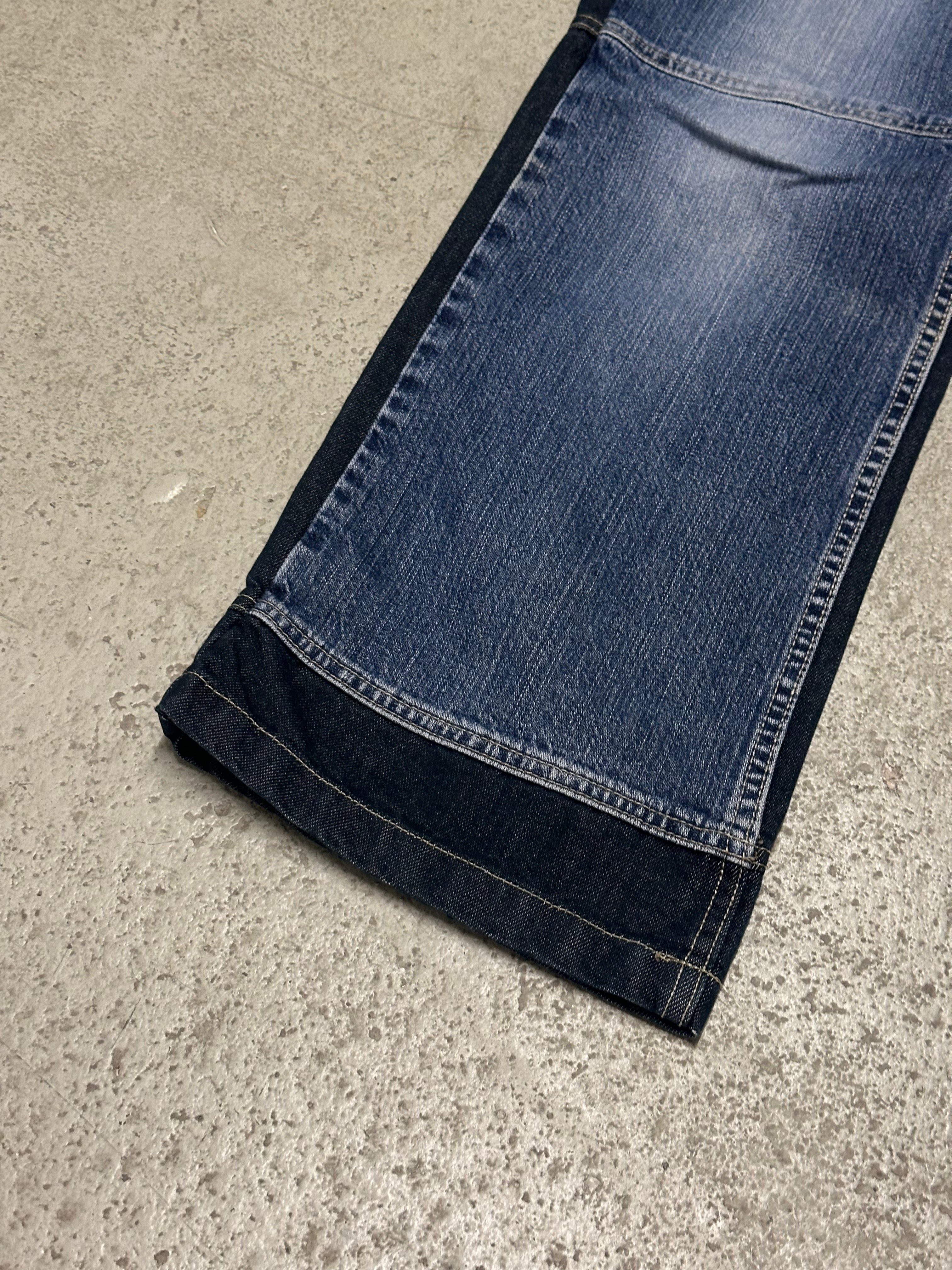 Vintage Blend Jeans-on-Jeans Baggy Fit – W34 L32
