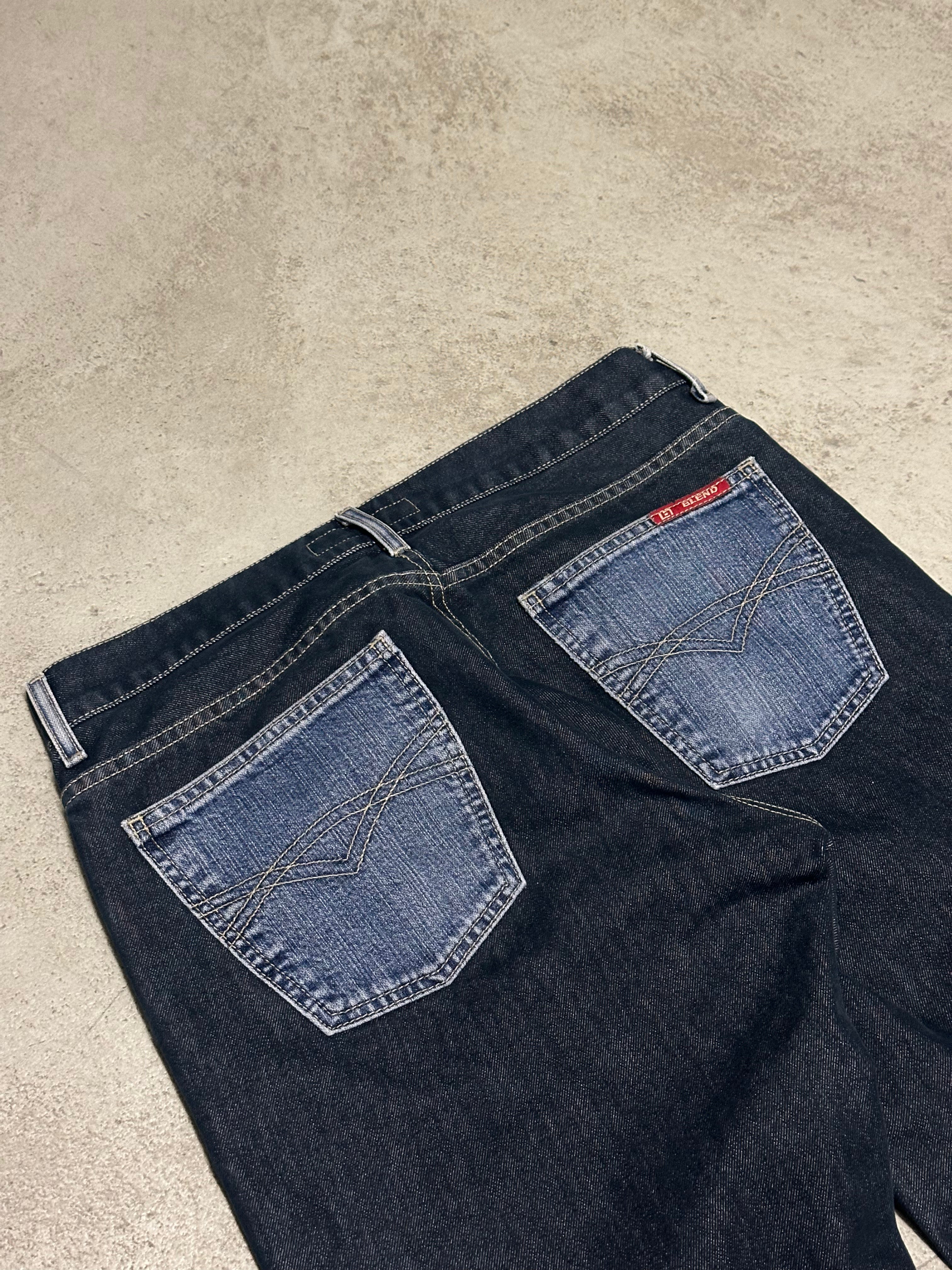 Vintage Blend Jeans-on-Jeans Baggy Fit – W34 L32