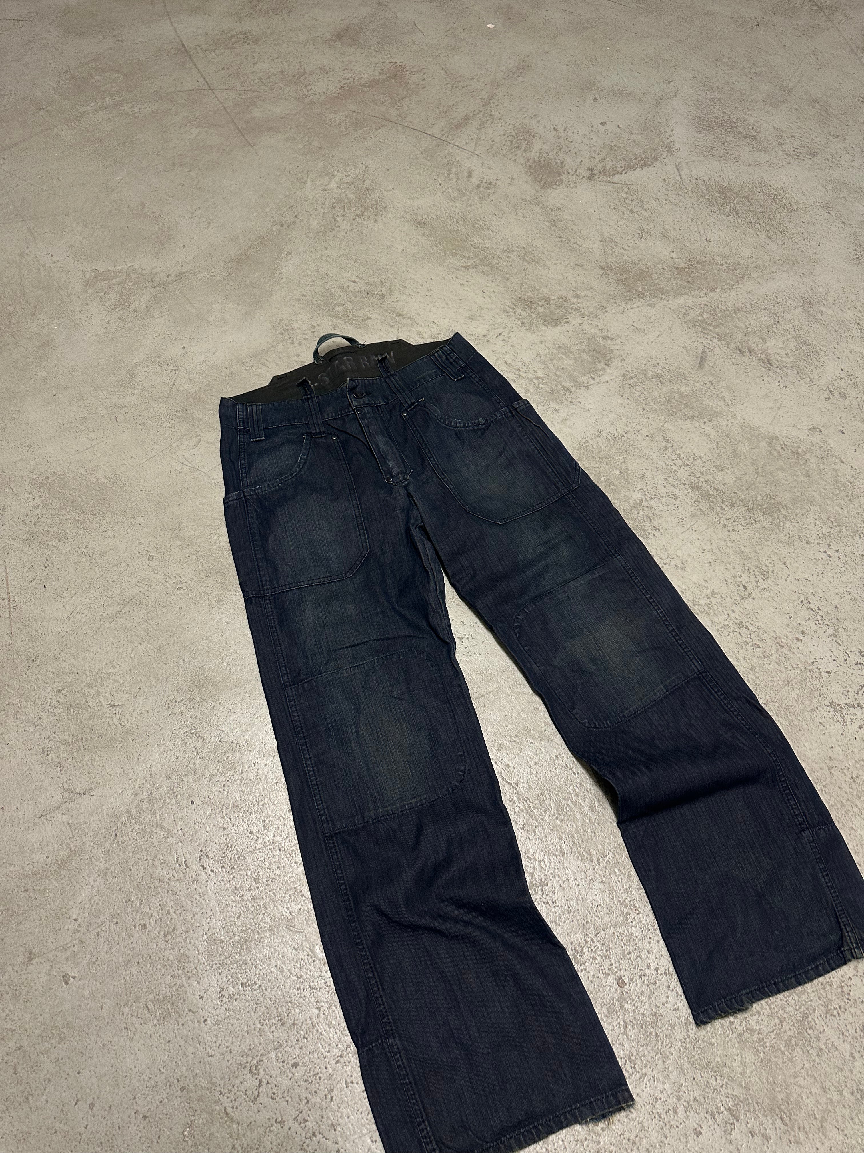 Vintage G-Star Raw Extreme Baggy Fit – W30 L32 (Dunkelblau)