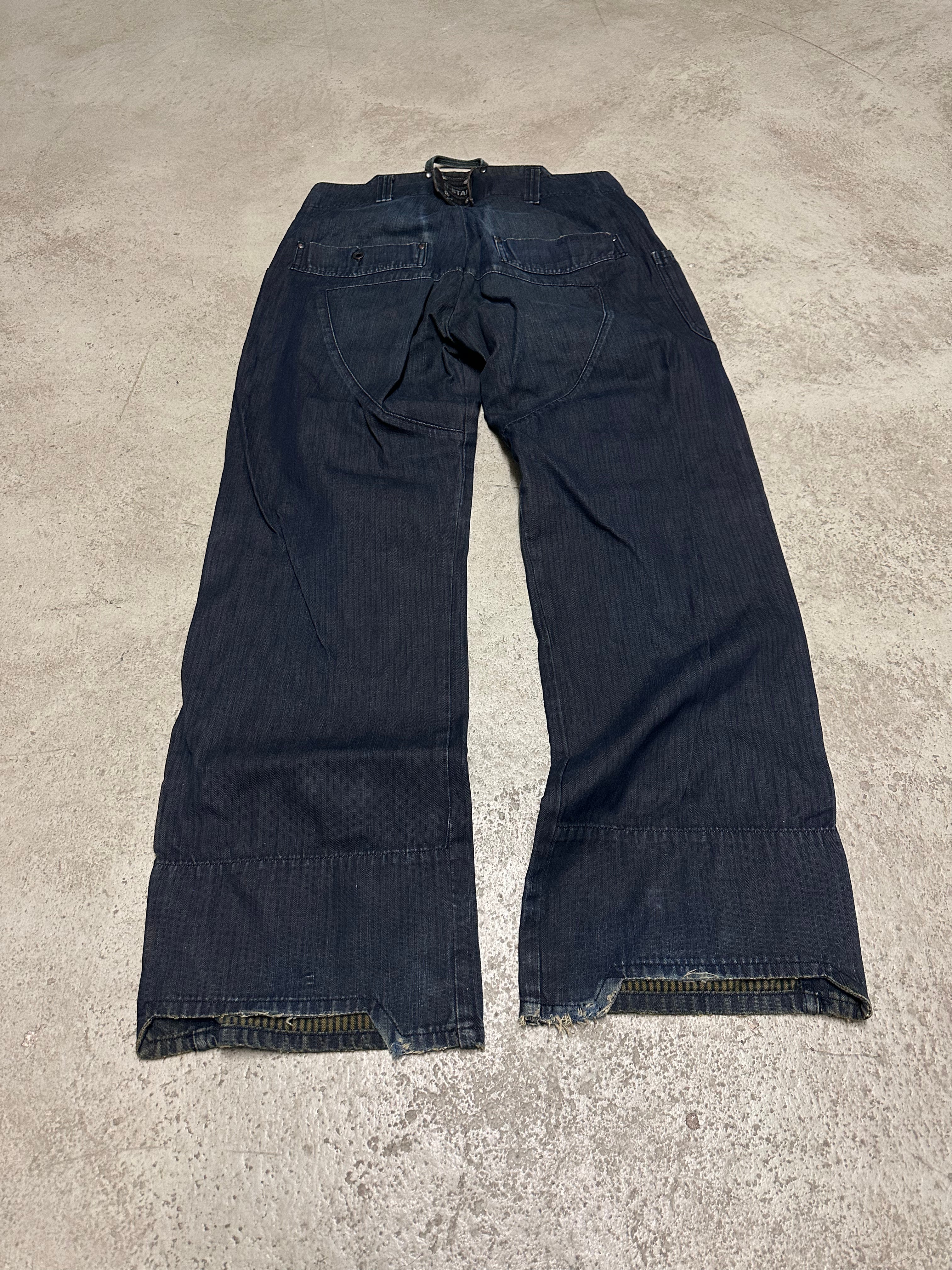 Vintage G-Star Raw Extreme Baggy Fit – W30 L32 (Dunkelblau)