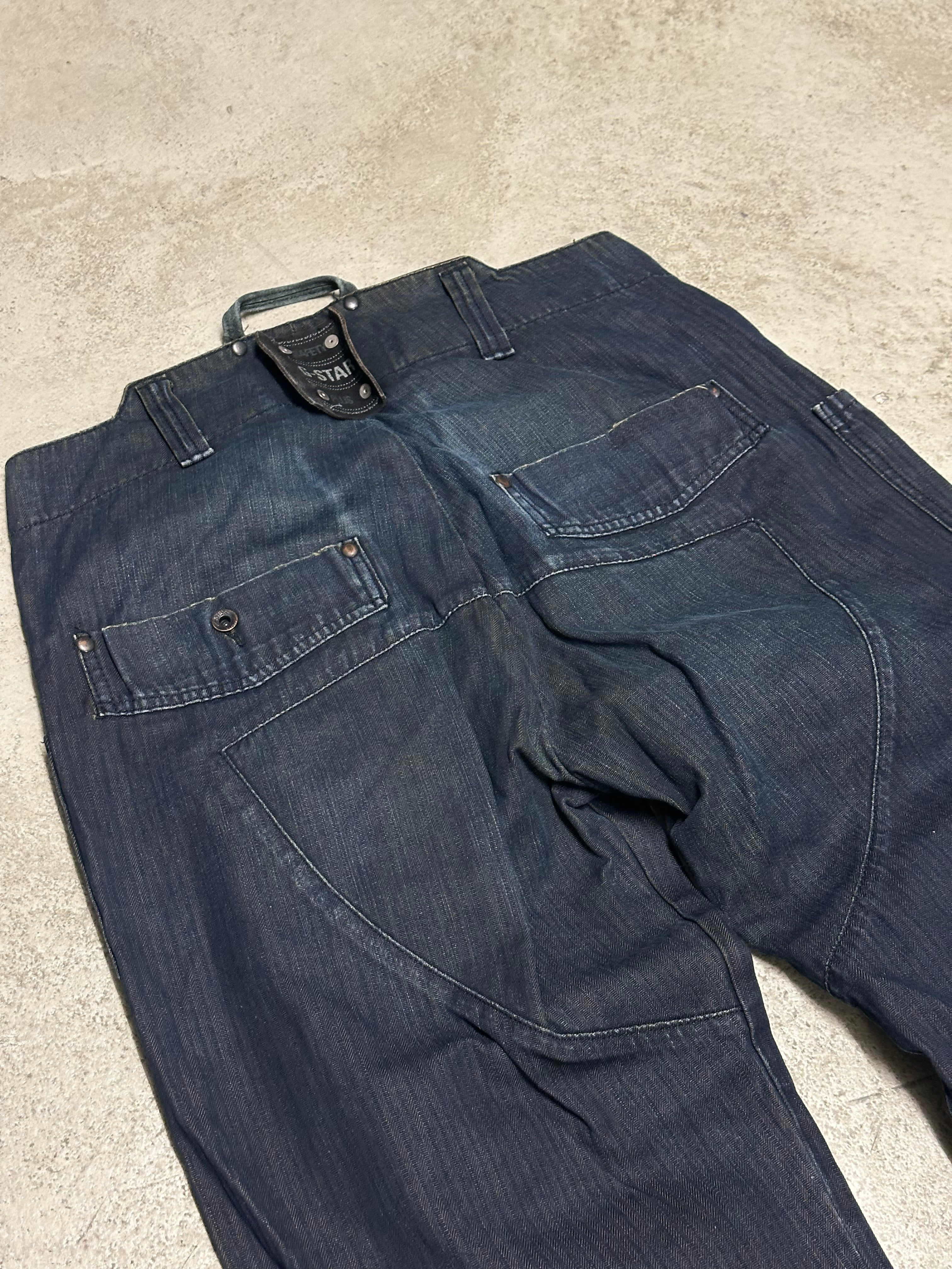 Vintage G-Star Raw Extreme Baggy Fit – W30 L32 (Dunkelblau)