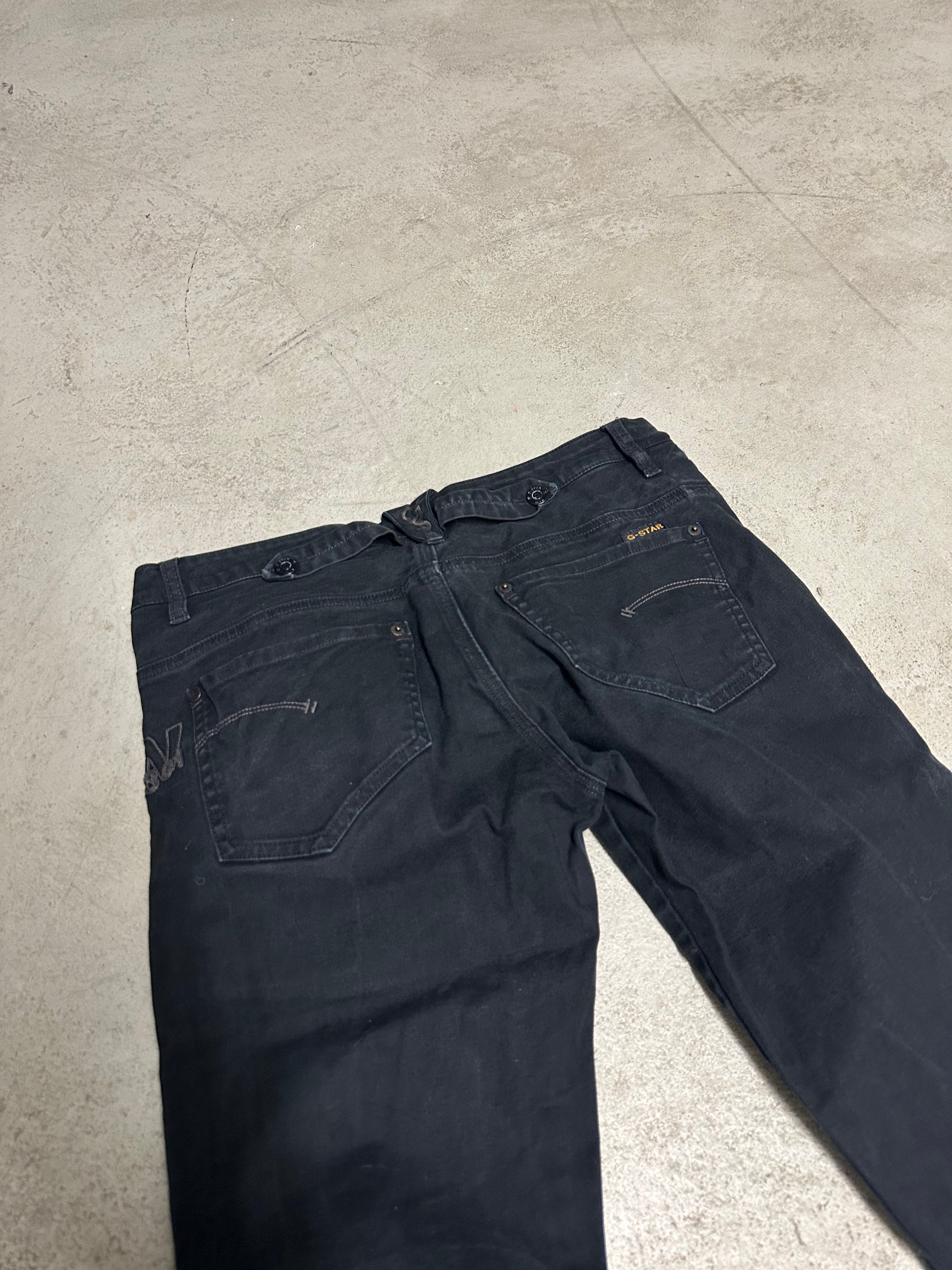 Vintage G-Star Raw Jeans – Schwarz (Slim Low Waist)