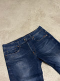 G-Star Raw Attac Straight Fit Jeans – W31 L32 (Dunkelblau)