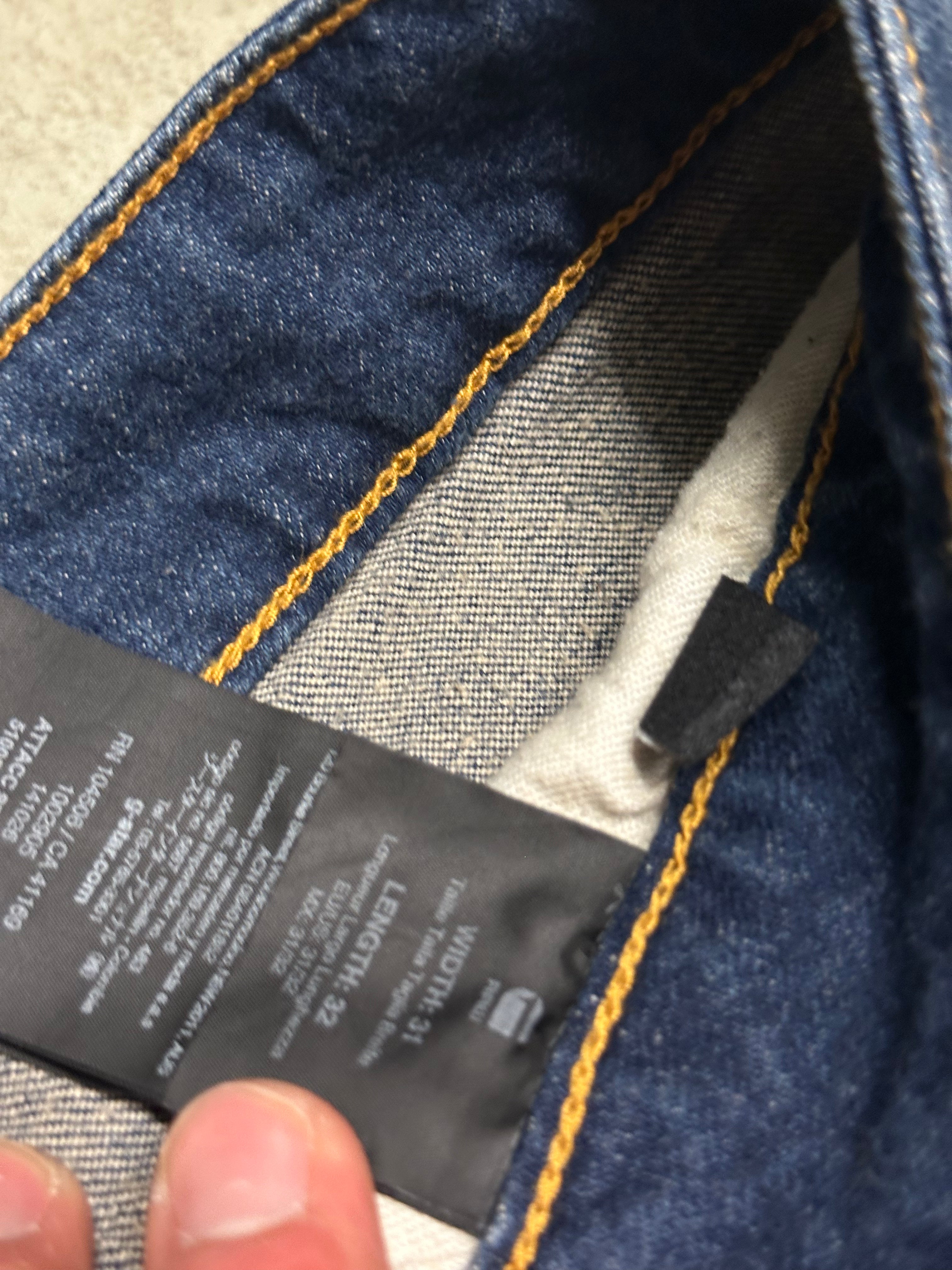 G-Star Raw Attac Straight Fit Jeans – W31 L32 (Dunkelblau)