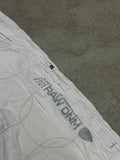 Seltene! Vintage G-Star Raw Baggy Patched Out Hose – Weiß