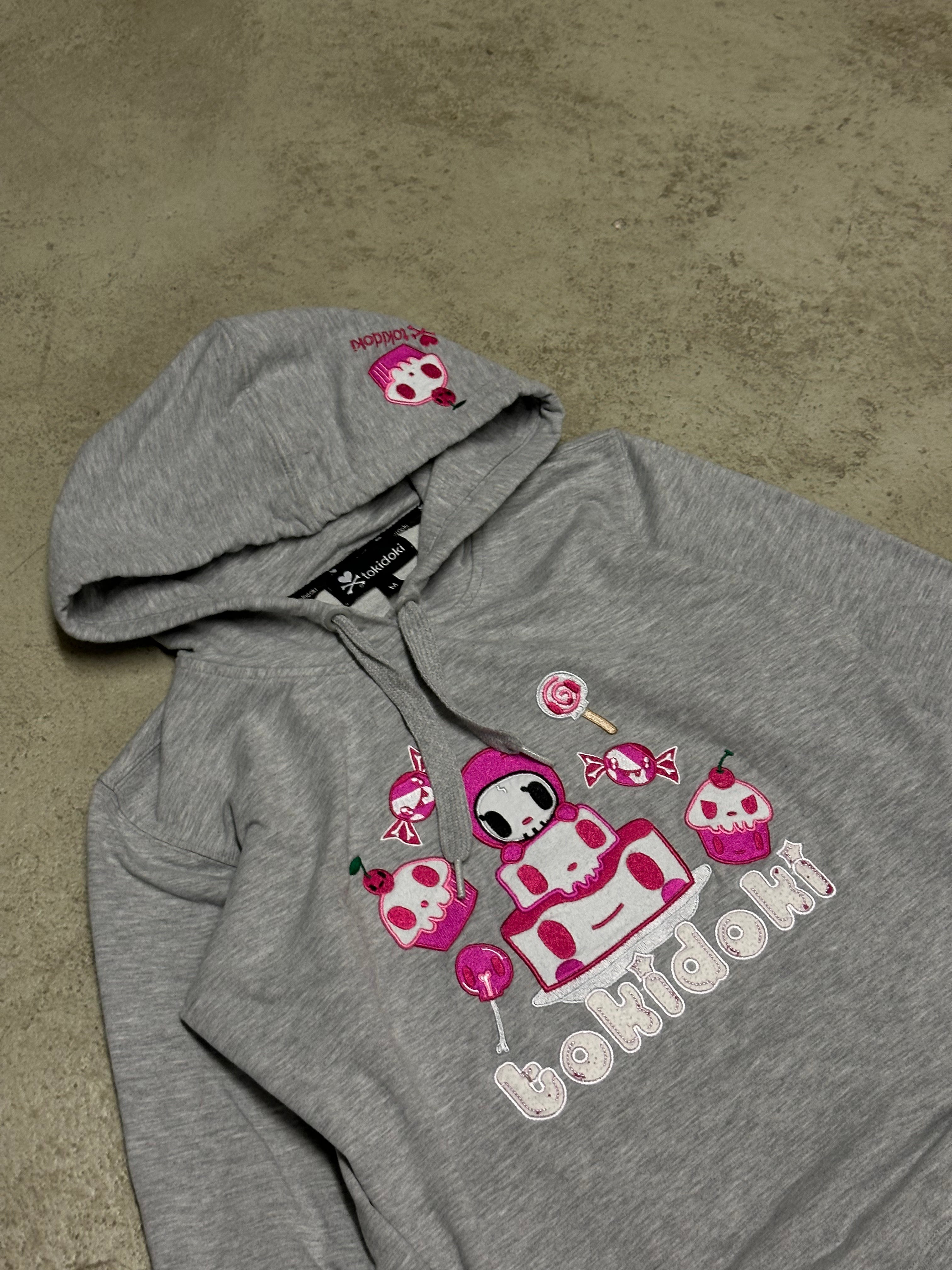Vintage Tokidoki Pullover – Größe M (Grau)