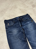 G-Star Raw Attac Straight Fit Jeans – W31 L32 (Dunkelblau)