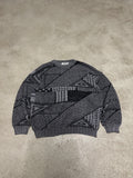 Vintage Hugo Boss Knitsweater – Größe XL – Grau