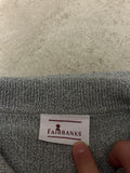 Vintage Fairbanks Polo-Strickpullover – Größe M