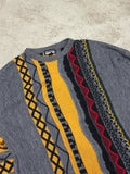 Vintage Carlo Colucci Type Men’s World Strickpullover – Größe M