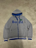 Vintage Brazil Trainingsanzug – Größe XXL (Grau)