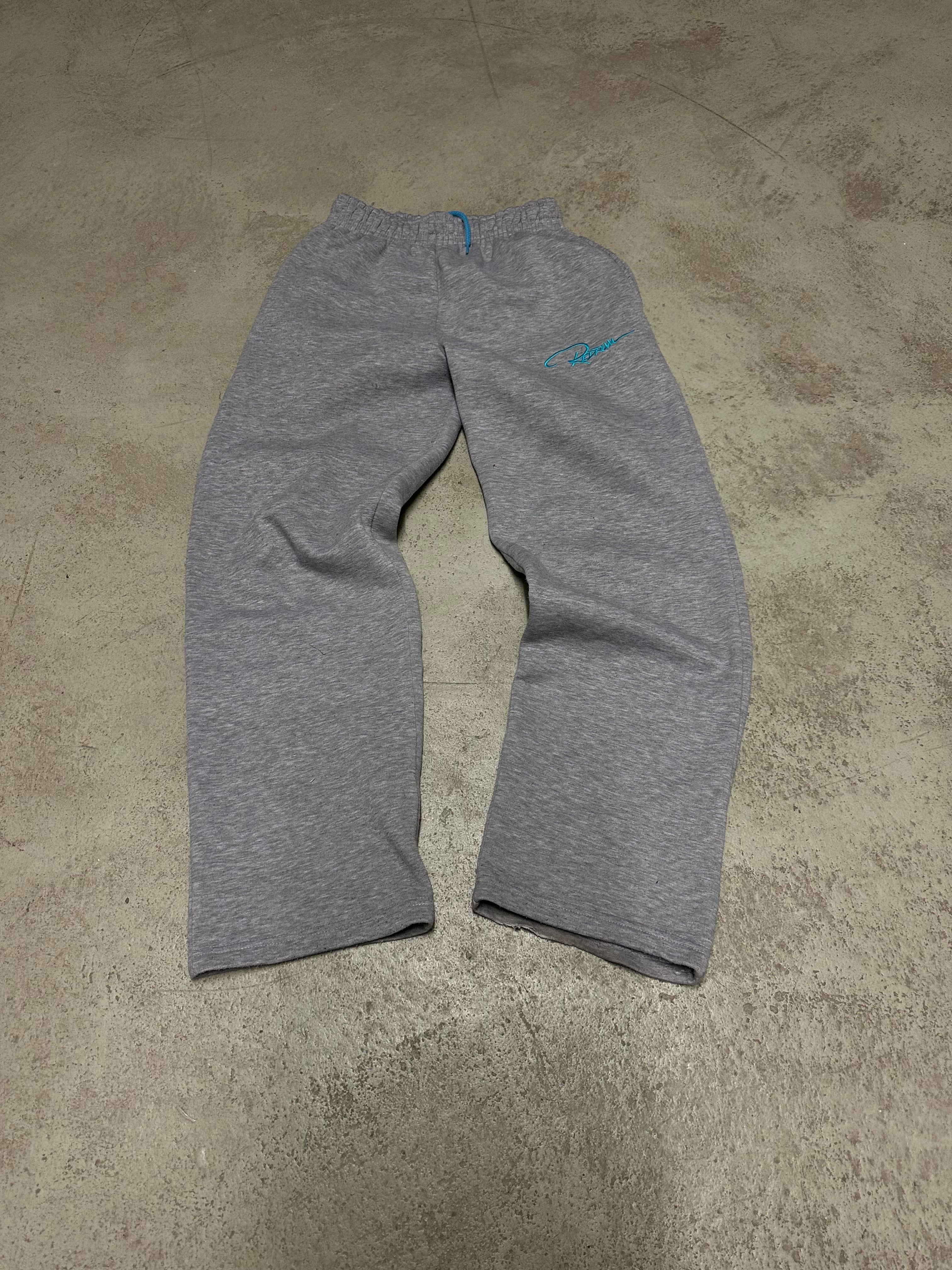 Vintage Redrum Baggy Jogger – Größe M (Grau)