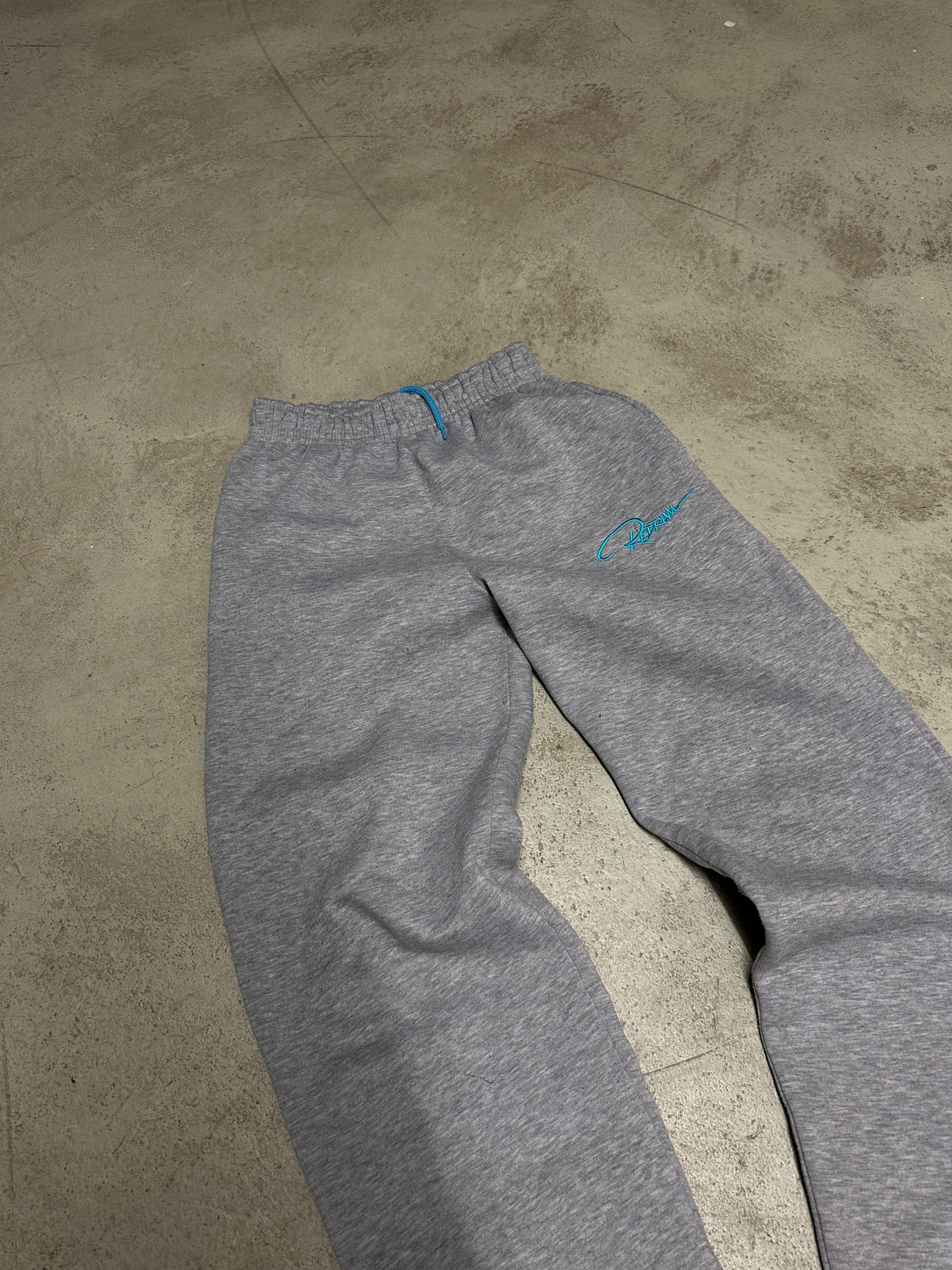 Vintage Redrum Baggy Jogger – Größe M (Grau)