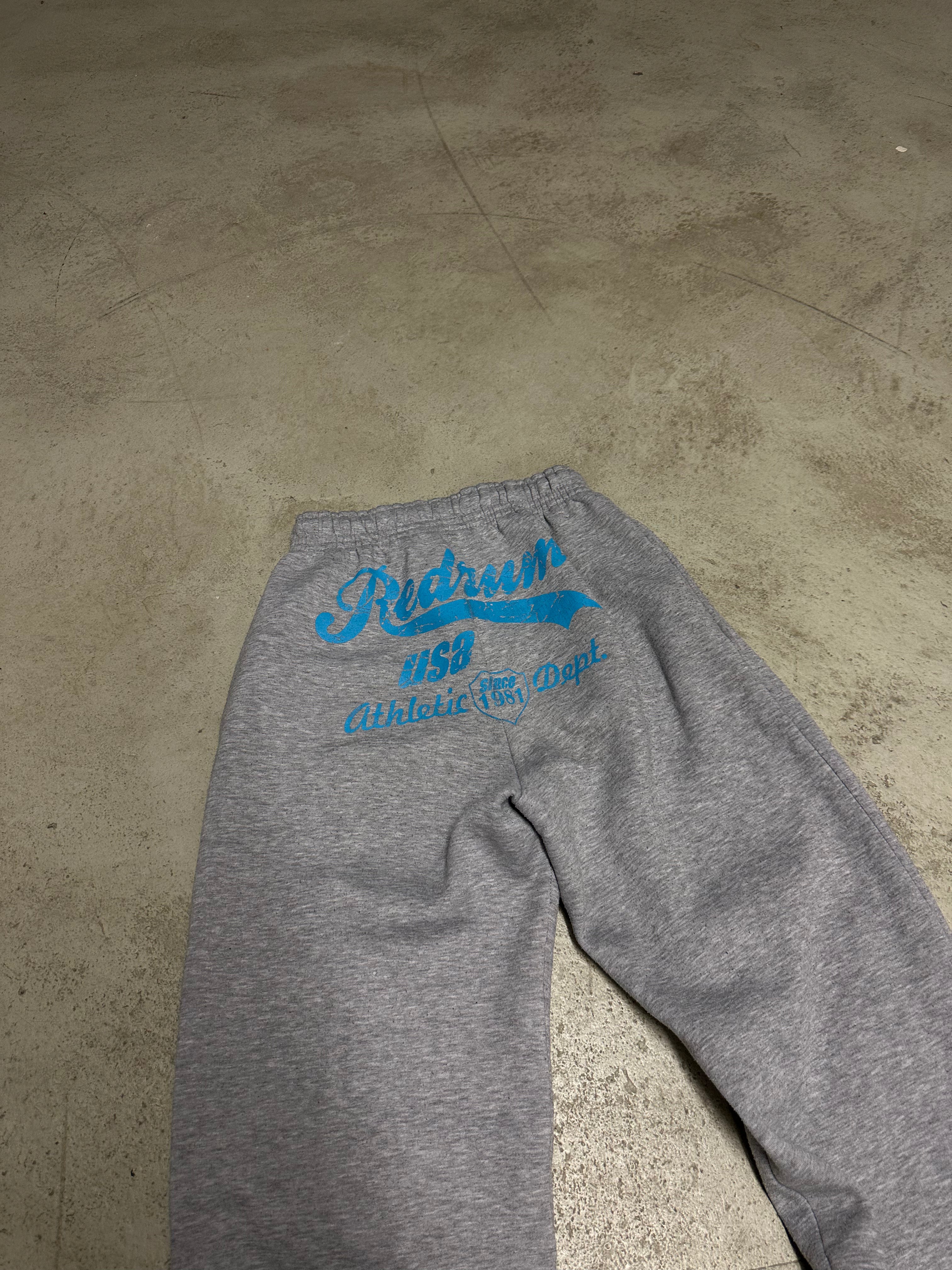 Vintage Redrum Baggy Jogger – Größe M (Grau)
