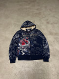 Ed Hardy Type Kent Soho Sweatjacke – Größe XL