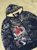 Ed Hardy Type Kent Soho Sweatjacke – Größe XL