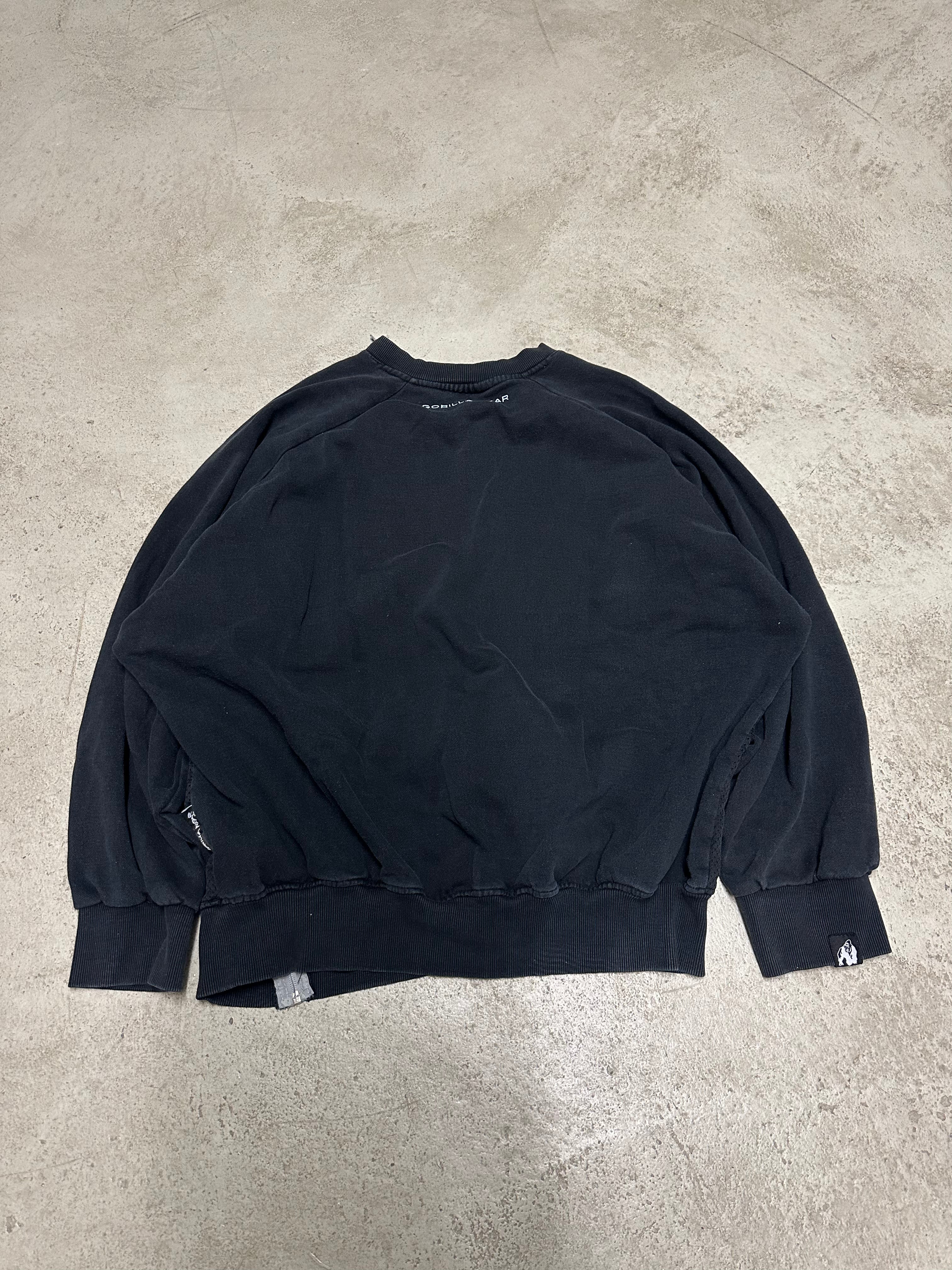Vintage Gorilla Wear Sweater – Größe 4XL (Schwarz)