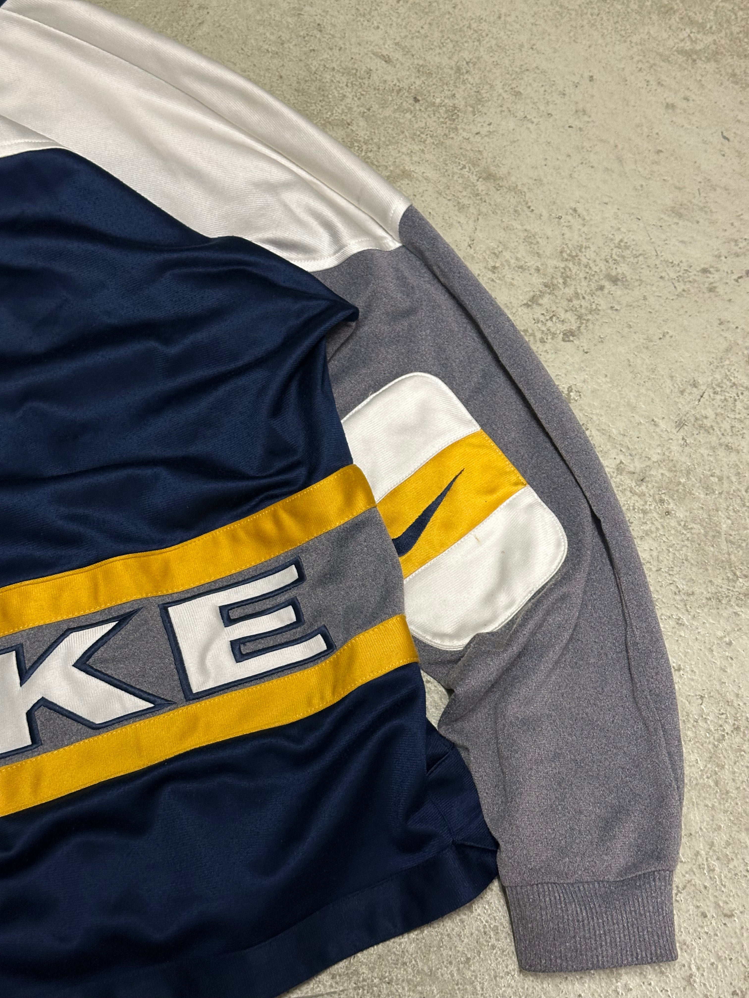 Vintage Nike Trackjacket – Größe XL (Blau/Grau)