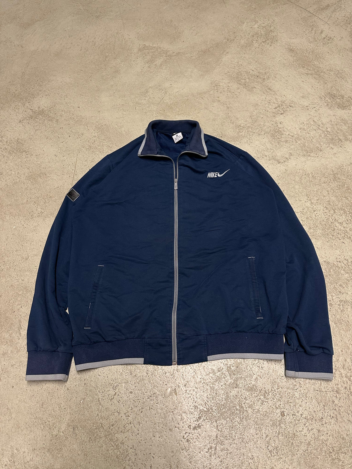 Vintage Nike Trackjacket – Größe 5XL (Blau)