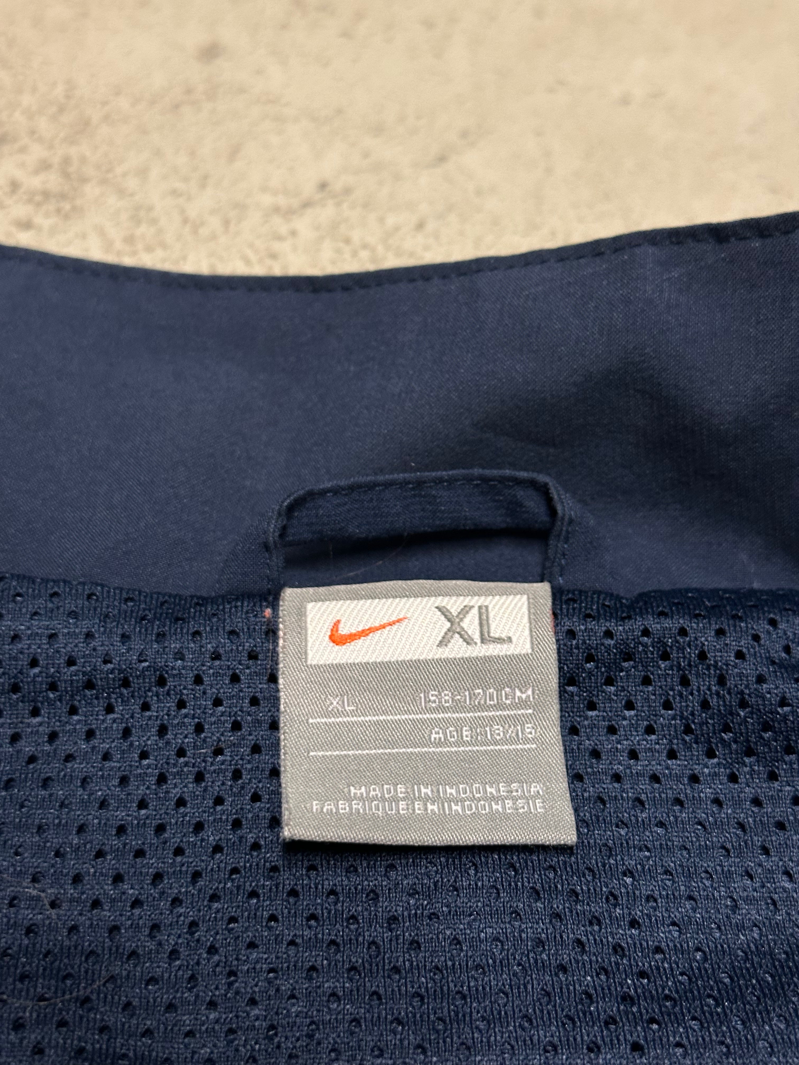 Vintage Nike Trackjacket – Größe XL (fällt wie L, Blau)