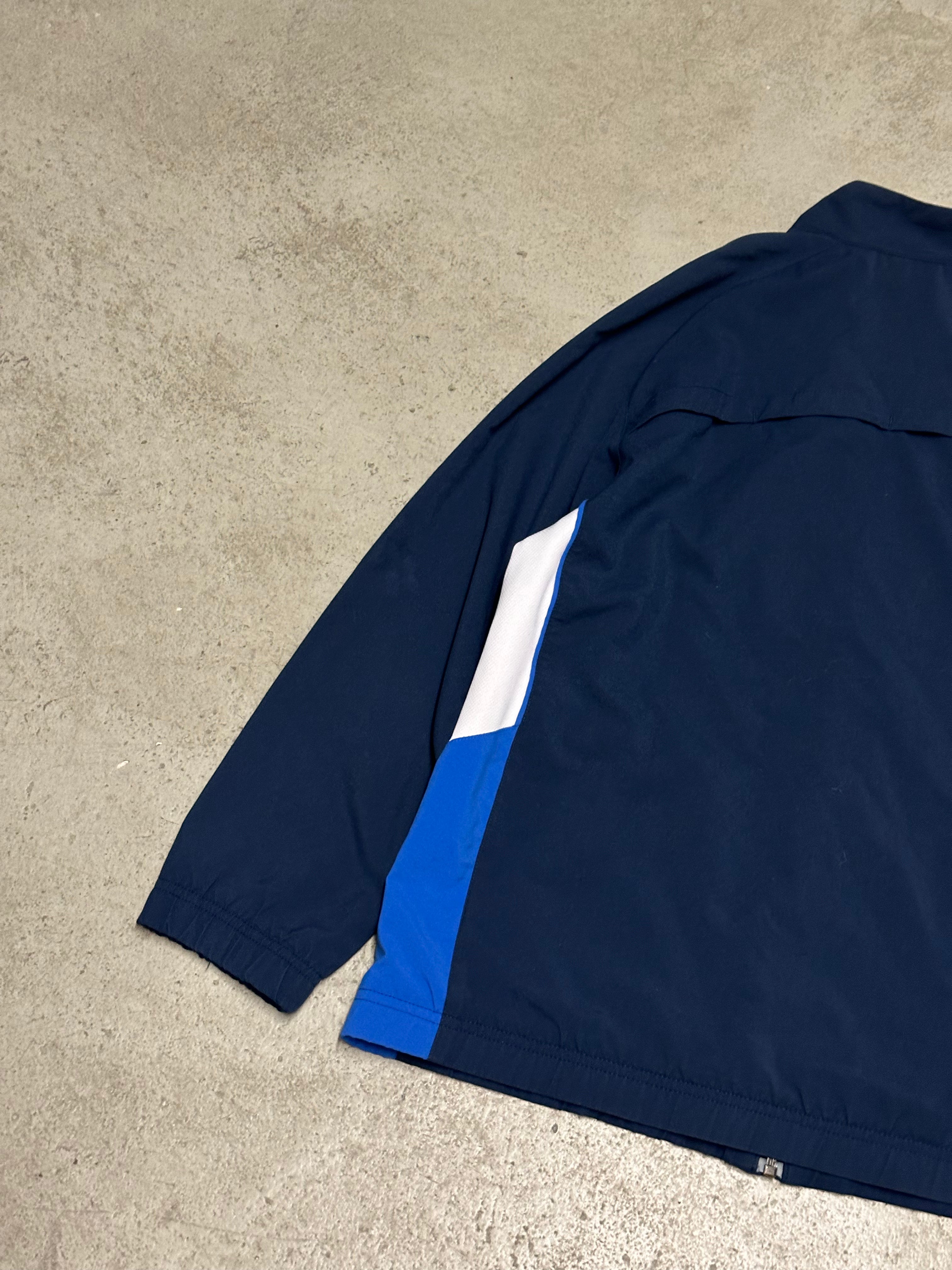 Vintage Nike Trackjacket – Größe XL (fällt wie L, Blau)