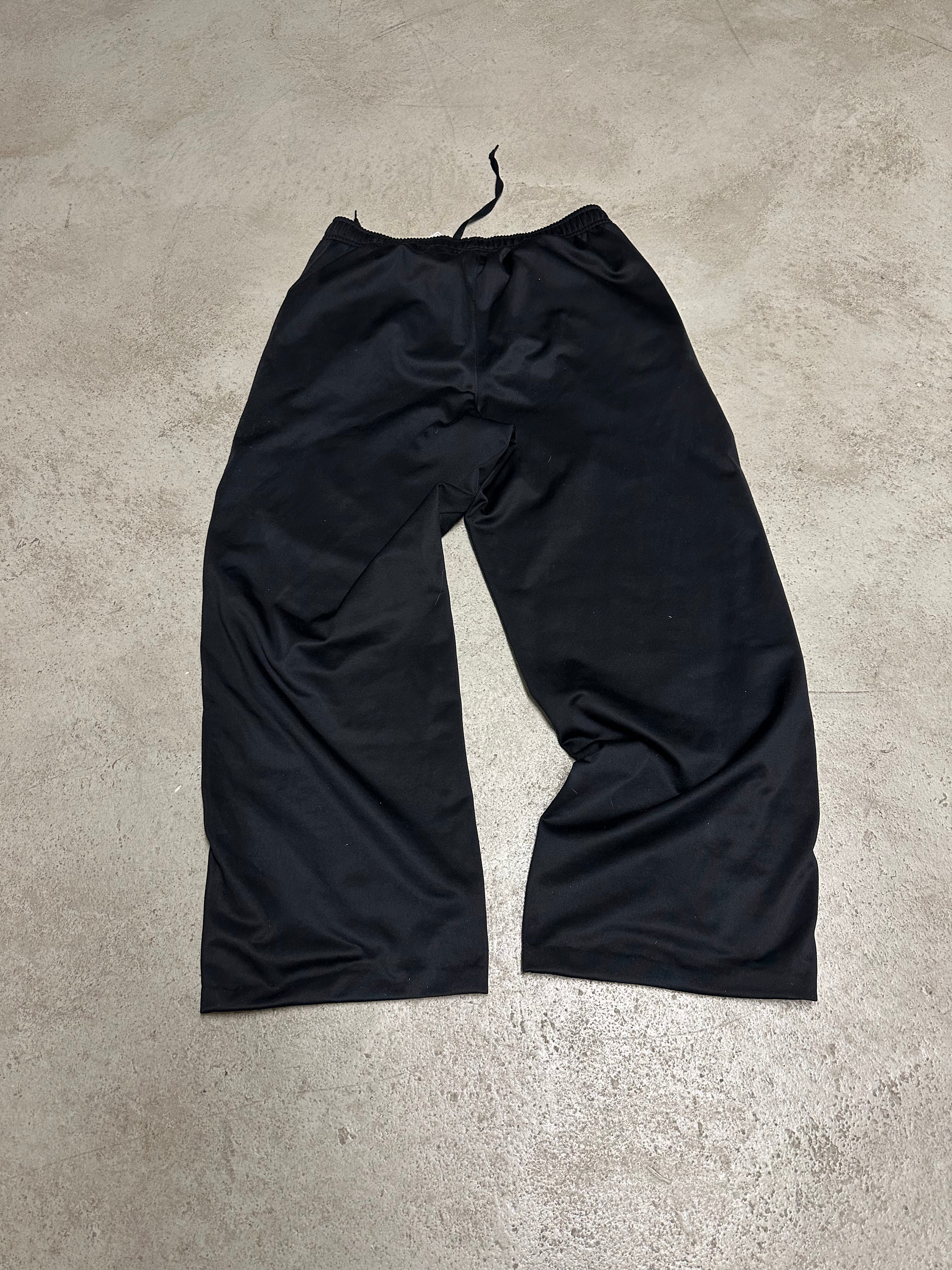 Vintage Nike Baggy Jogger – Größe XL (auf M gekürzt, Schwarz)