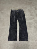 Vintage Lng Baggy Jeans W36 L34 Schwarz – Denim Wash