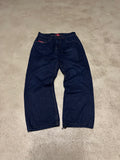 Eckò unltd Y2K Baggy Jeans W32 L32 Dunkelblau – Classic Streetwear Denim