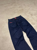 Eckò unltd Y2K Baggy Jeans W32 L32 Dunkelblau – Classic Streetwear Denim