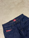 Eckò unltd Y2K Baggy Jeans W32 L32 Dunkelblau – Classic Streetwear Denim