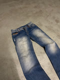 Y2K Vintage Diesel Baggy Jeans – W30 L32 – Blue Denim Wash – Low Waist