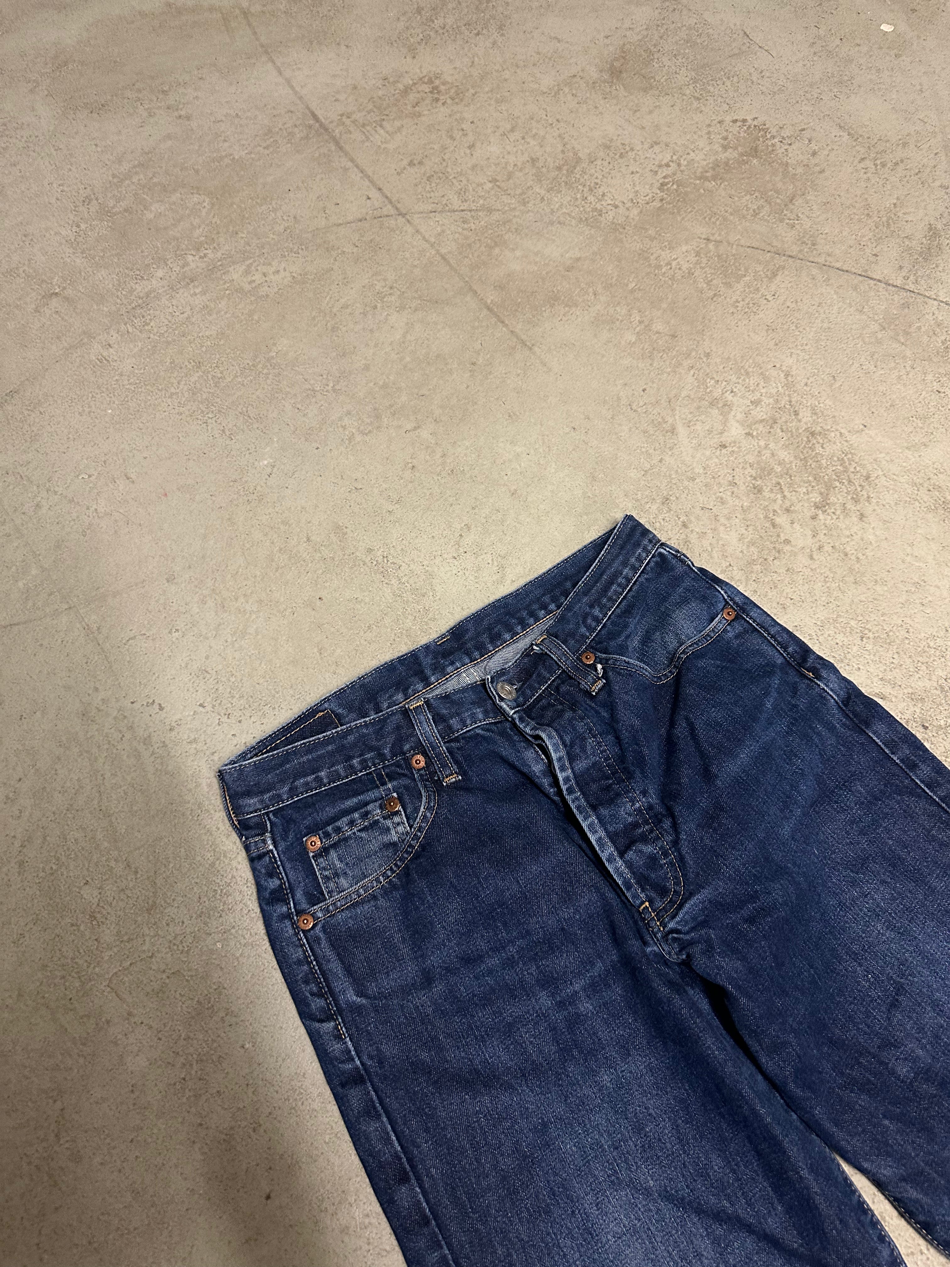Y2K Vintage Bigstar Bootcut Jeans – W31 L32 – Blau – Low Waist
