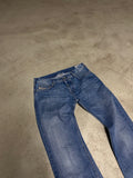 Y2K Vintage Diesel Zatiny Baggy Jeans – W33 L34 – Dunkelblau – Low Waist